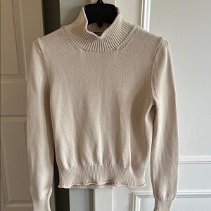 J. Crew Cream Cowl Neck Sweater